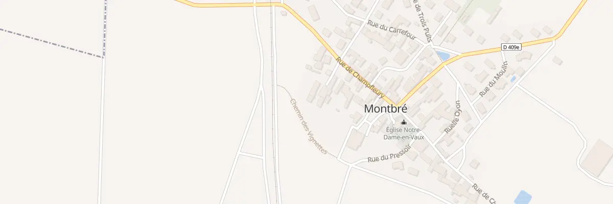 Plan du 8B Imp Haute à Montbré