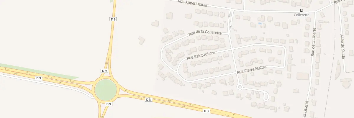 Plan du 20 Rue Saint Hilaire à Oiry