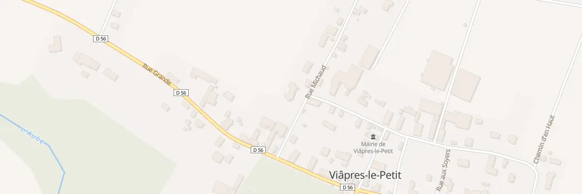 Plan du 54 Le Village à Viâpres-le-Petit