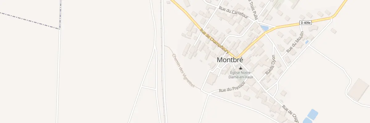 Plan du 8 Imp Haute à Montbré