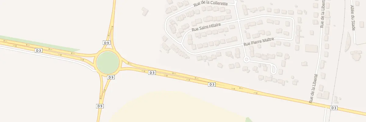 Plan du 36 Rue de la Collerette à Oiry