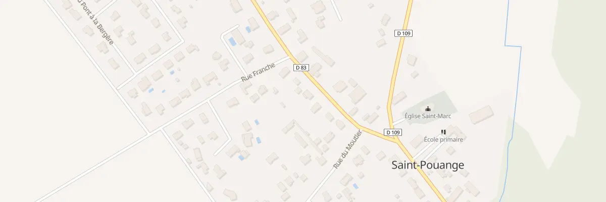 Plan du 5 Rue de Richebourg à Saint-Pouange