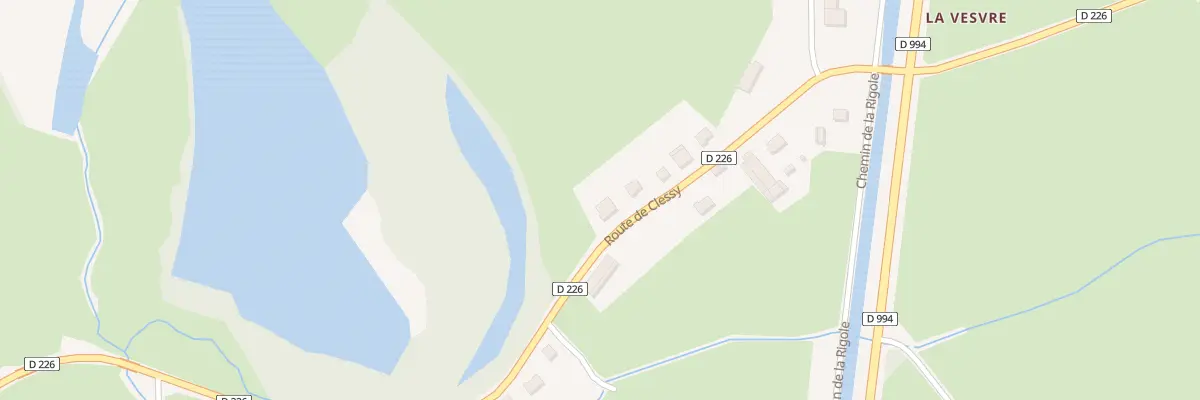 Plan du 5300 Les Petites Vernes à Rigny-sur-Arroux