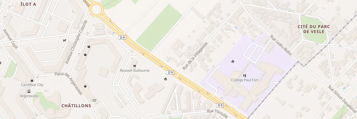 Plan du 38 Rue de la Villageoise à Reims