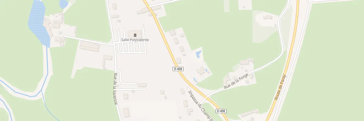 Plan du 5205A Les Pres de Biat à Saint-Yan