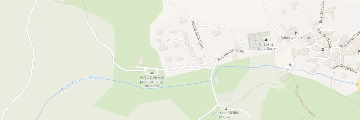 Plan du 340 Rue Benoît Faure à Marols