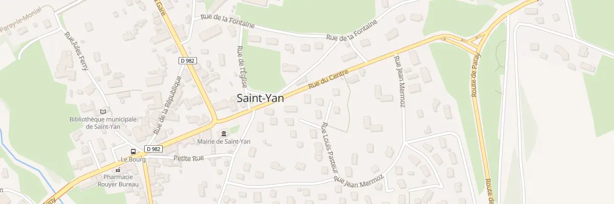 Plan du 12 Rue Pasteur à Saint-Yan
