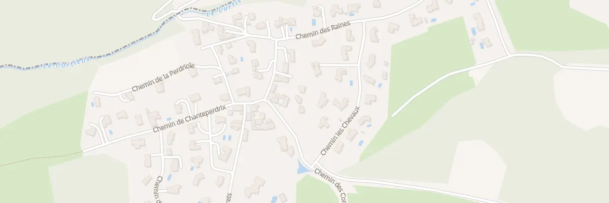 Plan du 40 Che des Combes à Montbrison