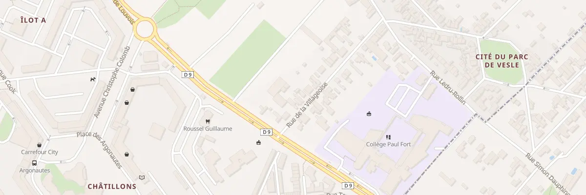 Plan du 32 Rue de la Villageoise à Reims