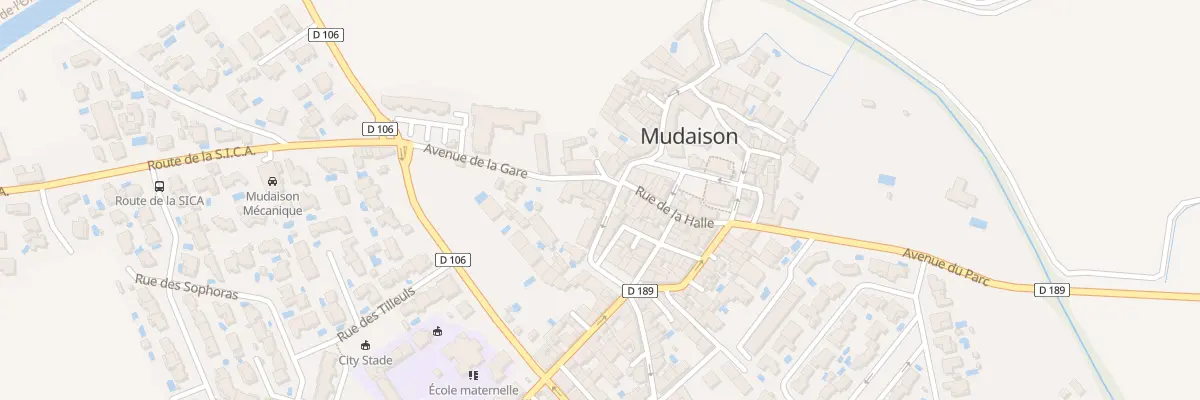 Plan du 3 Rue des Religieuses à Mudaison