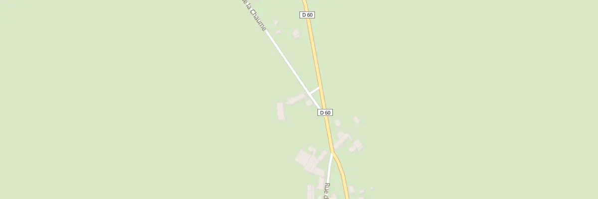 Plan du 1 Rue de la Chaume à Beauvilliers