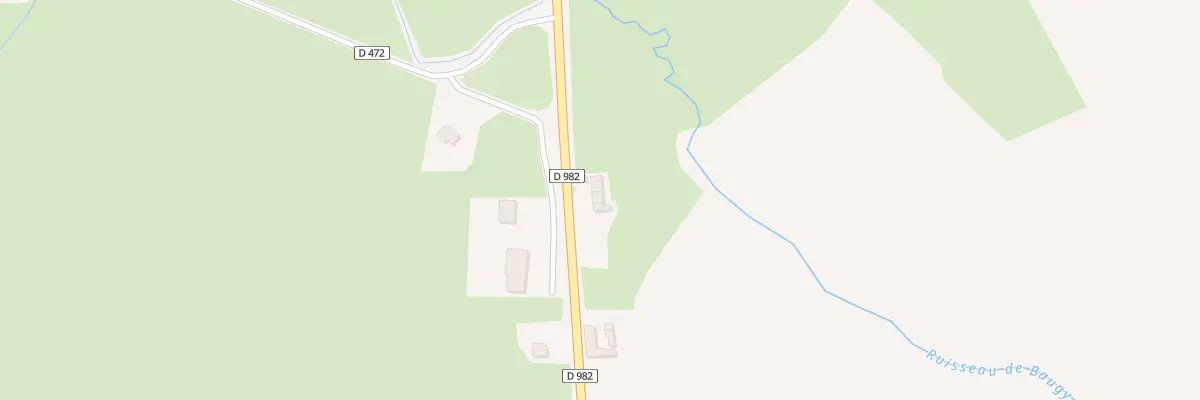 Plan du 155 Rte de Roanne à Baugy