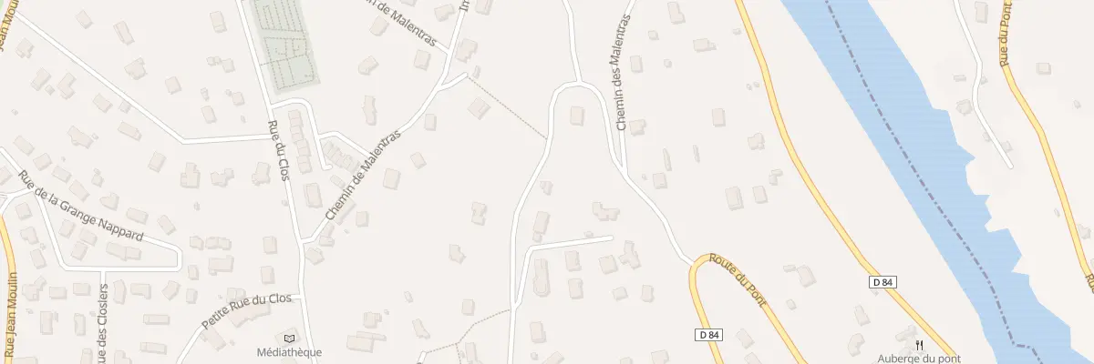 Plan du 656A Rte du Pont à Villerest