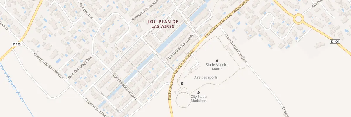 Plan du 17 Rue Lucien Neuwirth à Mudaison