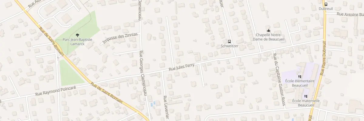 Plan du 402 Rue Jules Ferry à Riorges