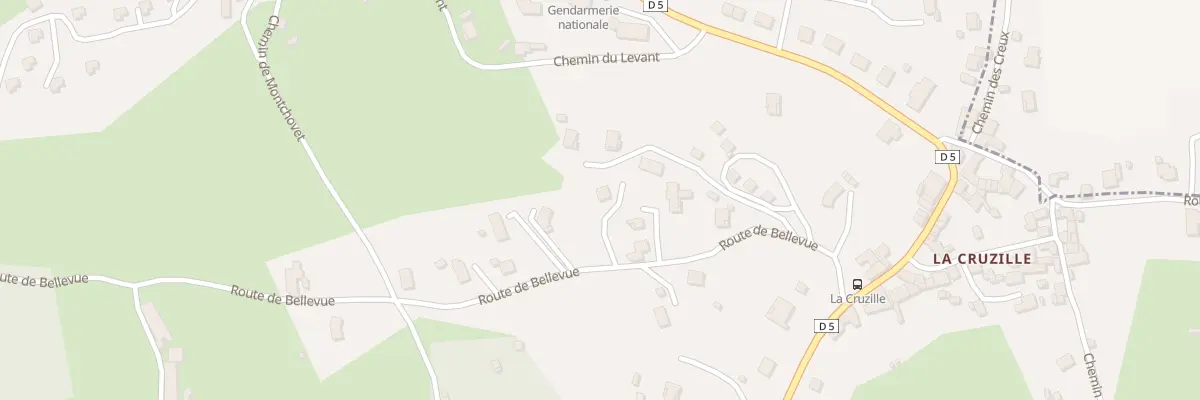 Plan du 198 Rte de Bellevue à Saint-Jean-Soleymieux