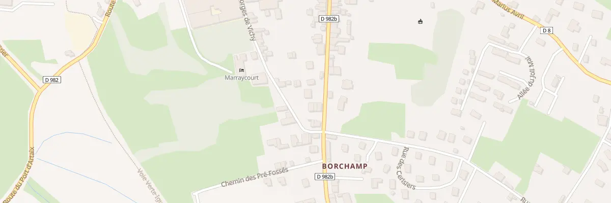 Plan du 40 Rue de Borchamp à Marcigny
