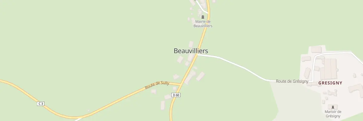 Plan du 26 Rue de la Mairie à Beauvilliers