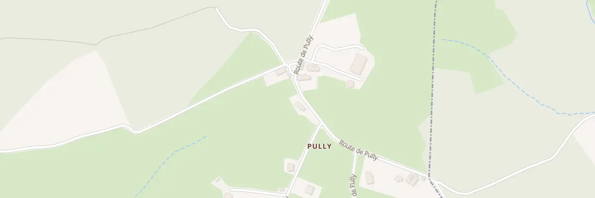 Plan du 1275 Rte de Pully à Uxeau