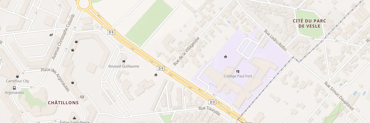 Plan du 29 Rue de la Villageoise à Reims