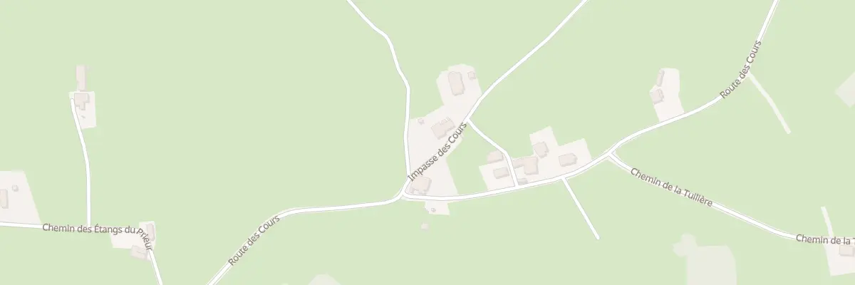 Plan du 1 Imp des Cours à La Bénisson-Dieu
