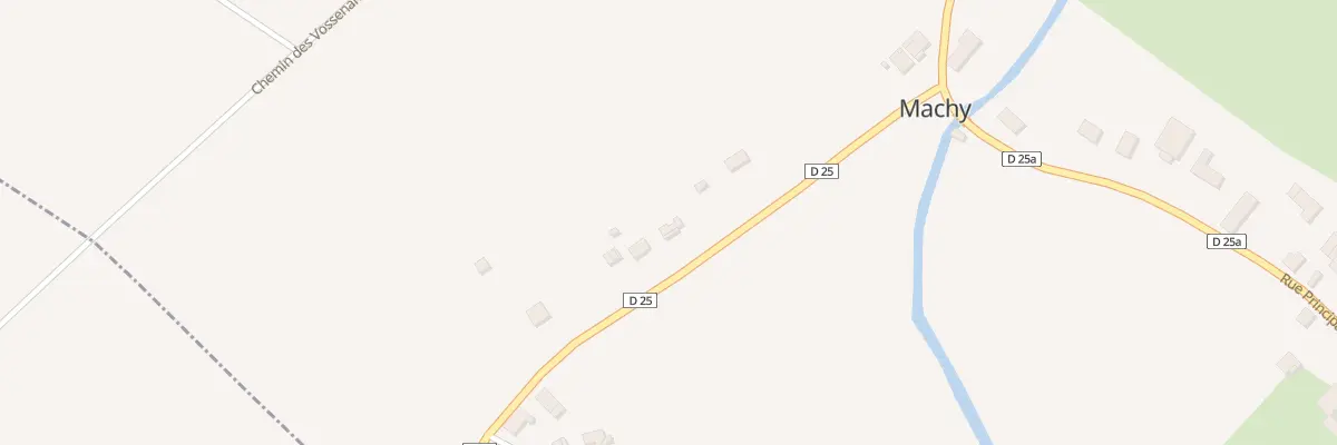 Plan du 4C Bas de Pommereau à Machy