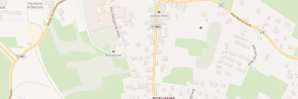 Plan du 36 Rue de Borchamp à Marcigny
