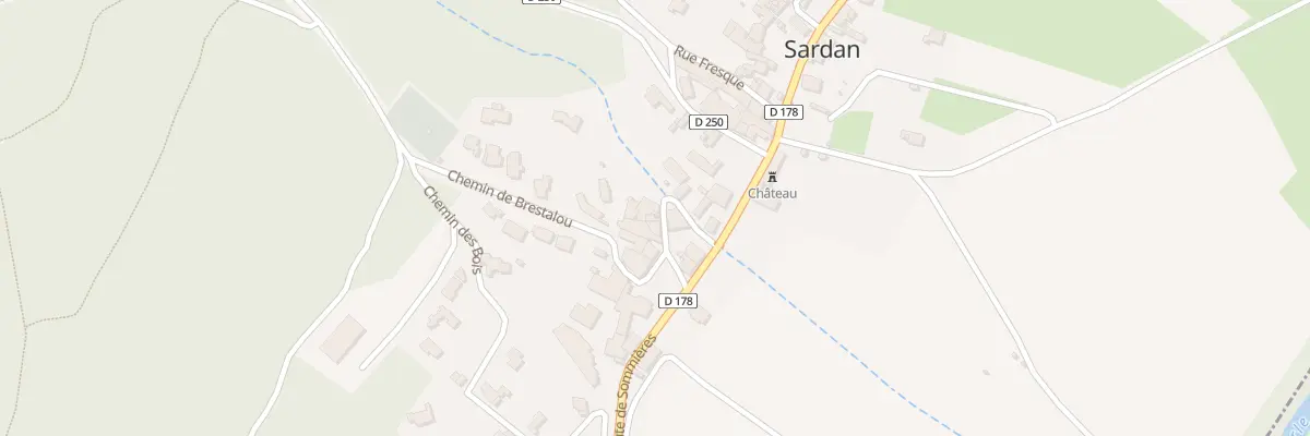 Plan du 5036 Rue du Porche à Sardan