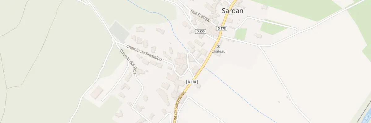 Plan du 5035 Rue du Porche à Sardan