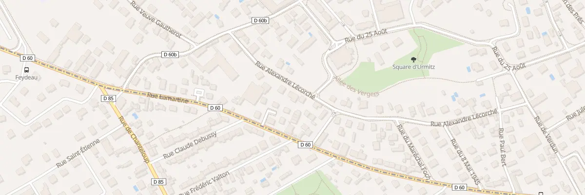 Plan du 14 Rue Alexandre Lécorché aux Noës-près-Troyes