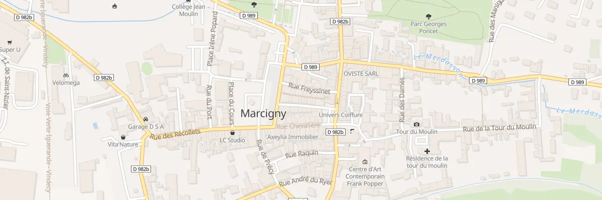 Plan du 10 Rue du Four à Marcigny