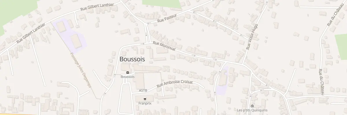 Plan du 37 Rue Moronval à Boussois