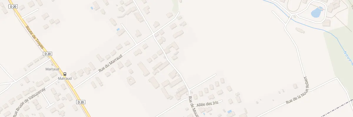 Plan du 7 Rue de Mousson à Barberey-Saint-Sulpice