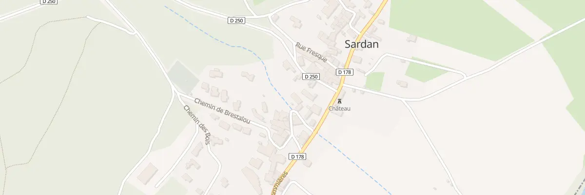 Plan du 5038 Rue du Porche à Sardan