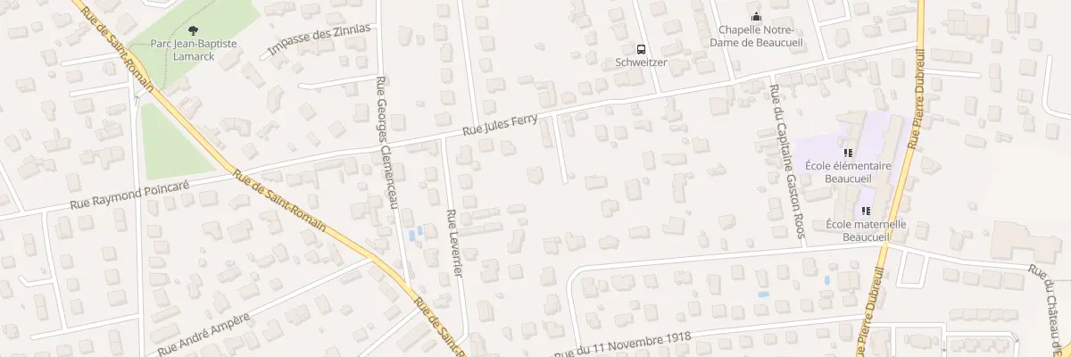 Plan du 365 Rue Jules Ferry à Riorges