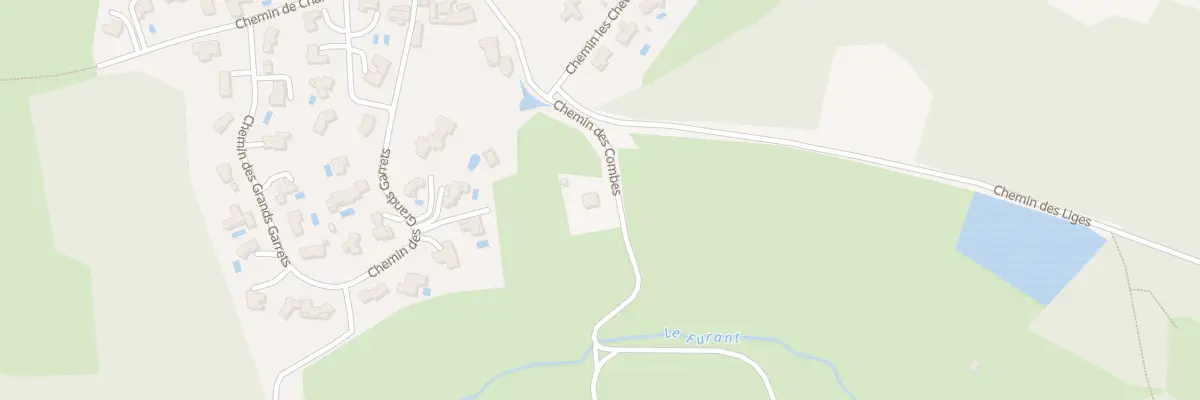 Plan du 35 Che des Combes à Montbrison