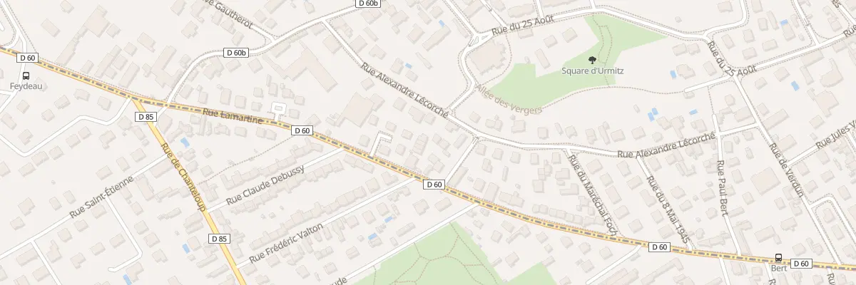 Plan du 4E Rue Guynemer aux Noës-près-Troyes