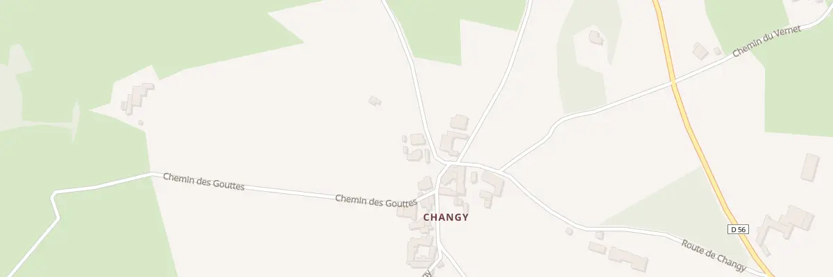 Plan du 1 Che d’Allat à Cordelle