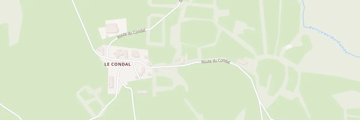 Plan du 5321 Le Condal à Laussonne