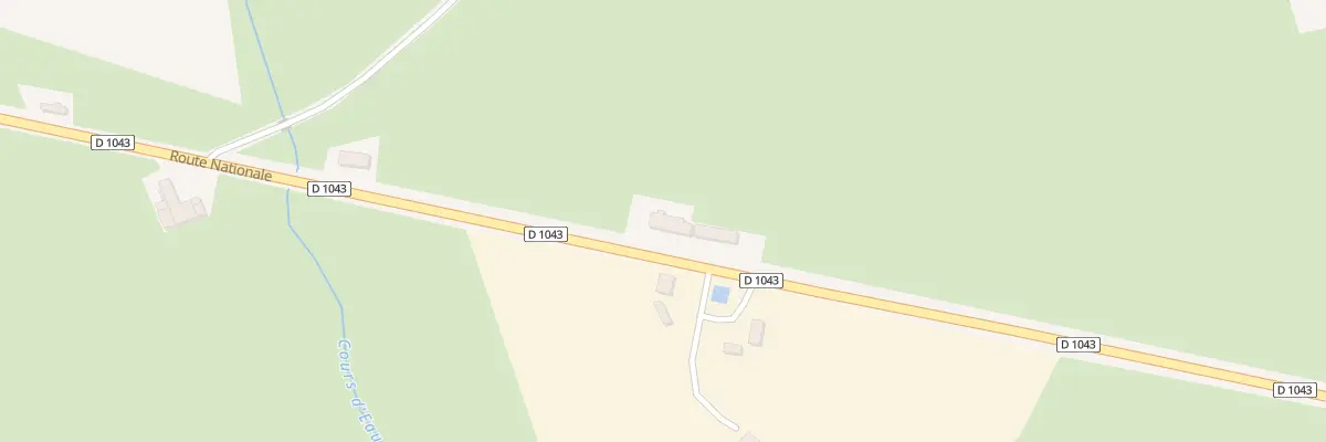 Plan du 24 Rte Nationale à Mondrepuis