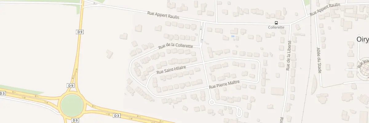 Plan du 4 Rue Saint Hilaire à Oiry