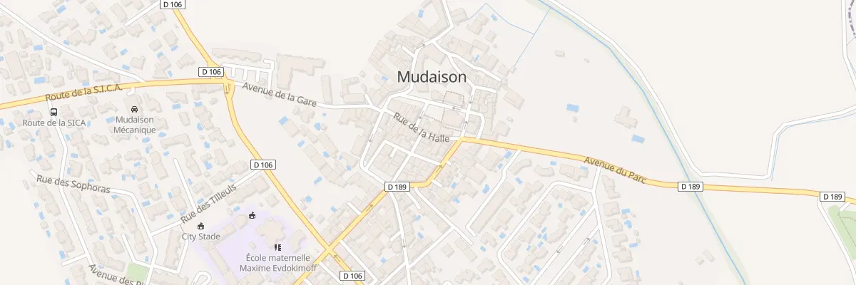 Plan du 12 Rue de la Halle à Mudaison