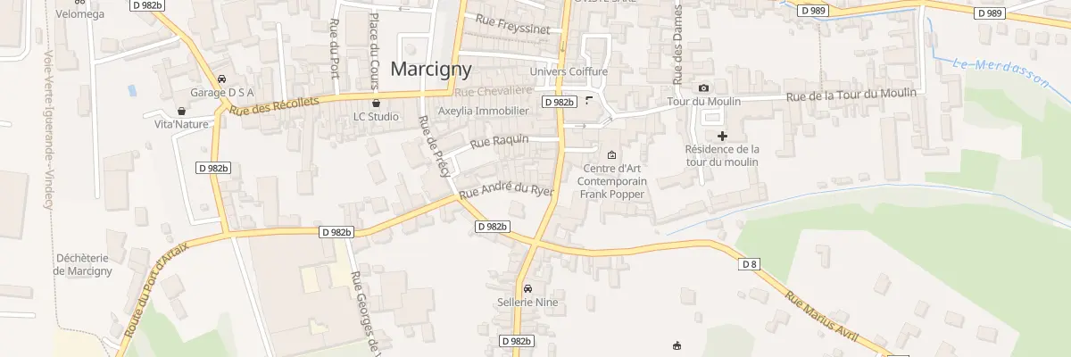 Plan du 4 Rue Andre du Ryer à Marcigny