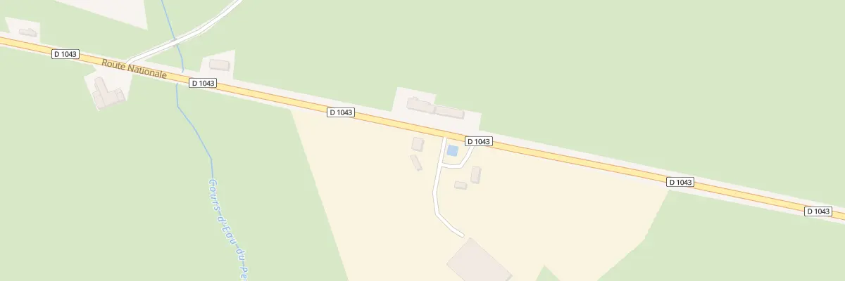 Plan du 41 Rte Nationale à Mondrepuis