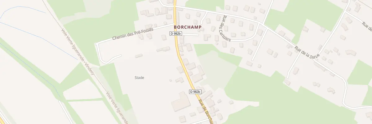 Plan du 67 Rue de Borchamp à Marcigny