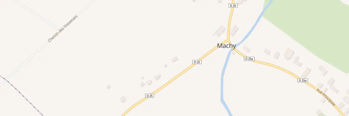 Plan du 4A Champs Derrier à Machy