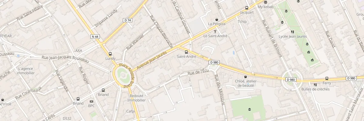 Plan du 4 Rue de Cernay à Reims