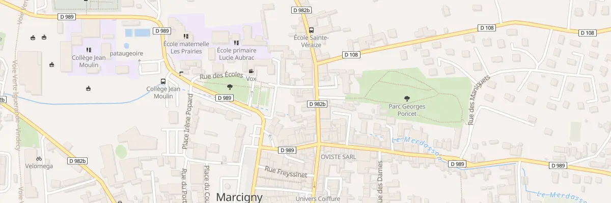 Plan du 7 Rue des Ecoles à Marcigny