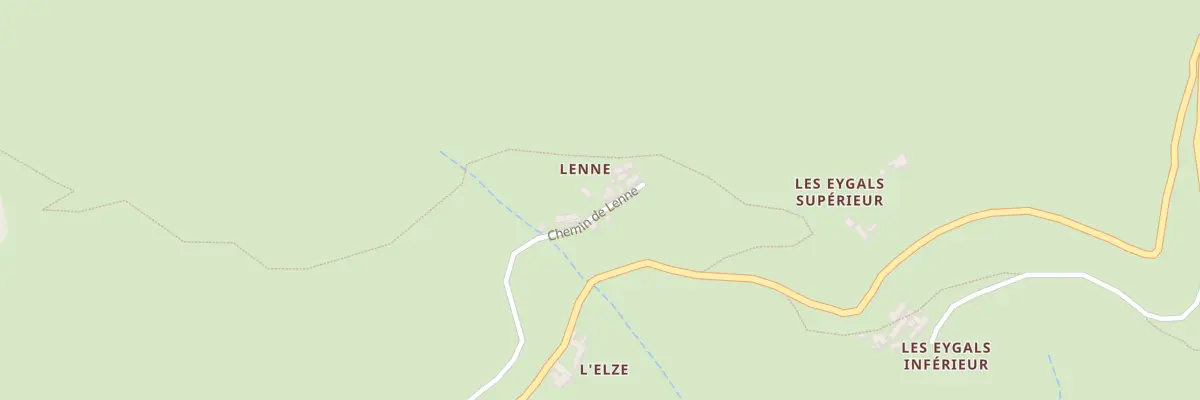 Plan du 243 Che de Lenne à Malarce-sur-la-Thines