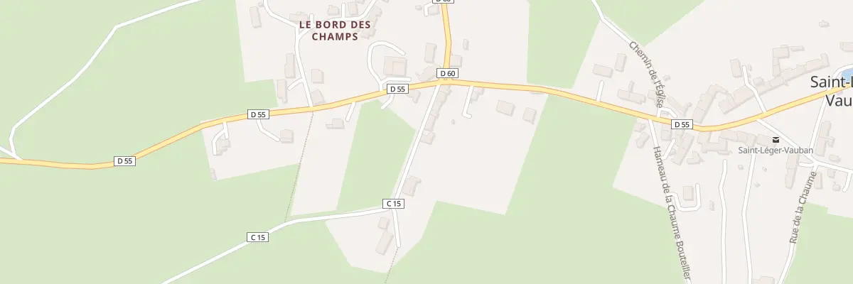 Plan du 9 Rue du General Nicolas à Saint-Léger-Vauban